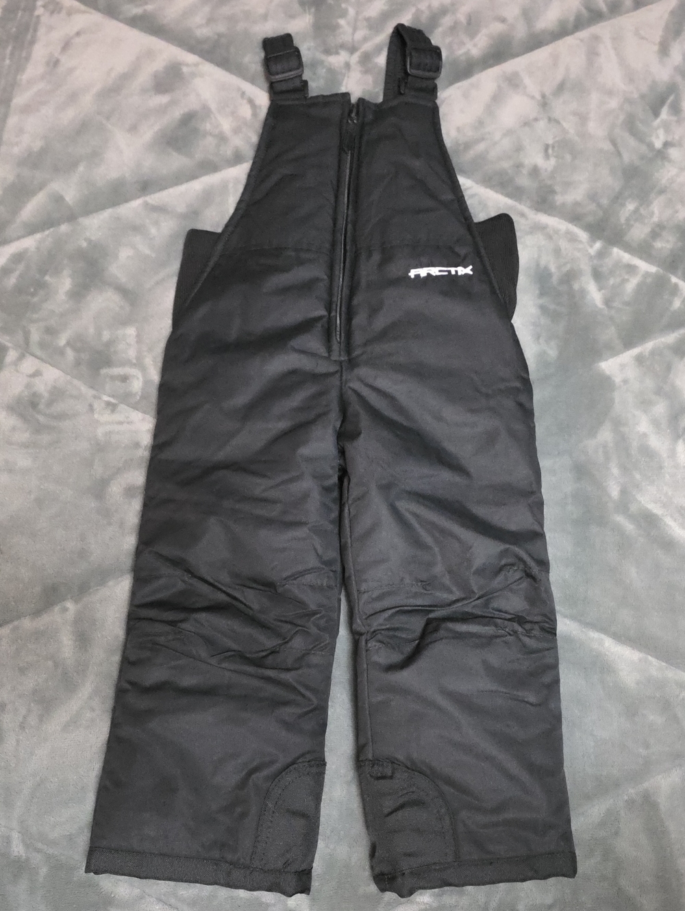 Arctix Black Kids Insulated Snow Overalls